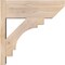 Ekena Millwork Merced Slat Smooth Outlooker, Douglas Fir, 7 1/2"W x 20"D x 20"H OUT08X20X20MRC06SDF - alternate 2